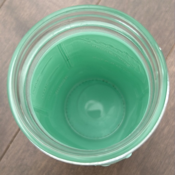 Turquoise Mint Green Craft Storage Set, Office Home Organization, Mason Jar Tin - Picture 11 of 12